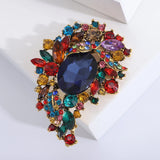 Crystal Glass Brooch Corsage Women's Clothing Accessory