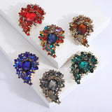 Crystal Glass Brooch Corsage Women's Clothing Accessory