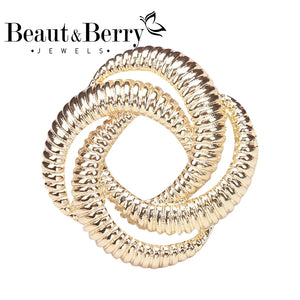 Beaut&Berry Mechanical Brooch Silver 2 Office Wedding Party Accessories