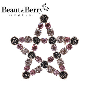 Beaut&Berry Rhinestone Brooch - Ladies Party Wedding Office