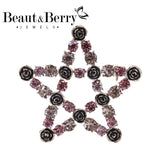 Beaut&Berry Rhinestone Brooch - Ladies Party Wedding Office