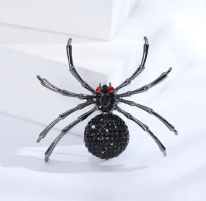 Beaut&Berry Rhindiamone Spider Lady Brooch Gift Pin