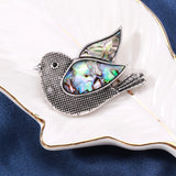 Beaut&Berry Shell Pigeon Brooch Abalone Lady Brooch