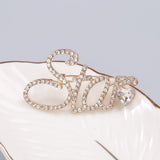 Beaut&Berry Sparkling Star Brooches For Women Unisex Letters Brooch Pin