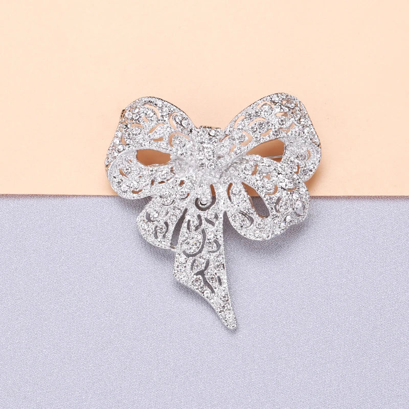 Beaut&Berry Vintage Bowknot Brooches For Women