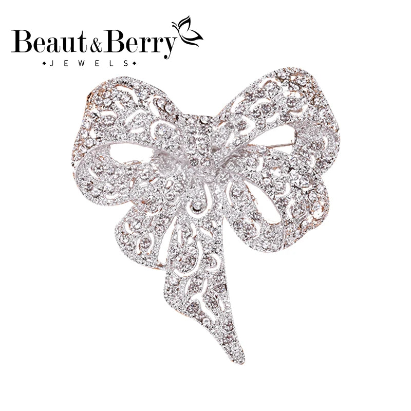 Beaut&Berry Vintage Bowknot Brooches For Women