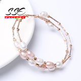 Freshwater Pearl Bracelet for Women Party Charms Jewelry