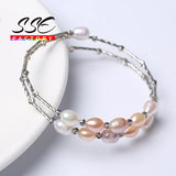 Freshwater Pearl Bracelet for Women Party Charms Jewelry