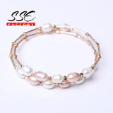 Freshwater Pearl Bracelet for Women Party Charms Jewelry