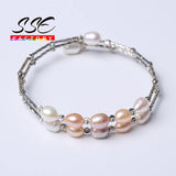 Freshwater Pearl Bracelet for Women Party Charms Jewelry