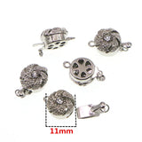 5pcs Sun Shape Necklace Buckle Alloy Accessories for DIY Jewelry