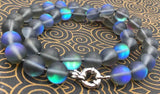 Gray Rainbow Moonstone Round Gems Necklace 6/8/10/12mm Natural