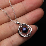 925 Silver Pendant Women, Freshwater Pearl Necklace