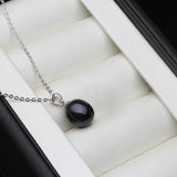 925 Silver Freshwater Pearl Pendant Necklace for Women