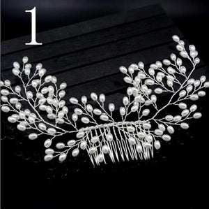 Bridal Hair Comb Wedding Dress Hair Accessories Clip Hair Pins for Women