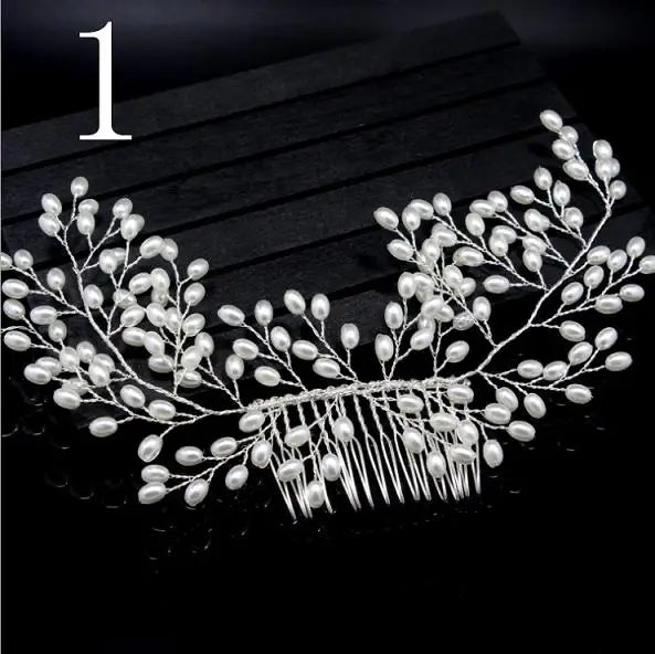 Bridal Hair Comb Wedding Dress Hair Accessories Clip Hair Pins for Women