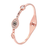 Crystal Woman Bracelet Stainless Steel Bangle