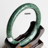 Green Hand-carved Bangle Bracelet 54mm-62mm