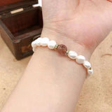 Freshwater Pearl Bracelet Real Natural Pearl Girls Bracelet