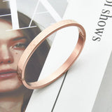 Graphic Bracelet & Bangle Stainless Steel Jewelry Gift For Woman