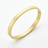 Graphic Bracelet & Bangle Stainless Steel Jewelry Gift For Woman