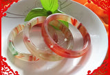 Red Jadeite Bangle 1PCS 58-60mm