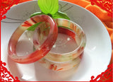 Red Jadeite Bangle 1PCS 58-60mm