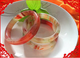 Red Jadeite Bangle 1PCS 58-60mm