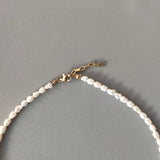 Shell Letter Pendant Necklace Customizable Charm Chain