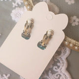 Mermaid Scales Clip on Earrings for Girls - No Pierced Jewelry