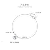 Moonstone Ball Anklets - 925 Sterling Silver Anklet for Women