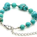 Natural Turquoise Lucky Bracelet Meditation Spirituality