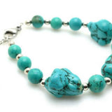 Natural Turquoise Lucky Bracelet Meditation Spirituality