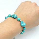 Natural Turquoise Lucky Bracelet Meditation Spirituality