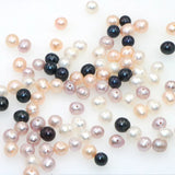 7-8mm Pink Akoya Cultured Pearl Beads DIY Bracelet Necklace 14.5inc