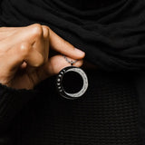 Patience Moon Necklace Stainless Steel Pendant