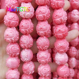 Peony Coral Beads 20x12mm for Jewelry Making Necklace Earring Handicrafts
