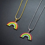 Rainbow Necklace Nature Warm Optical Phenomenon Happiness Jewelry