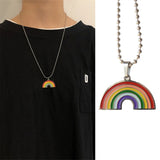 Rainbow Necklace Nature Warm Optical Phenomenon Happiness Jewelry