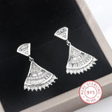 Zircon Earrings Triangle Zircon High Anniversary Gift