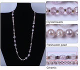 Lady Long Fresh Water Pearl Necklace