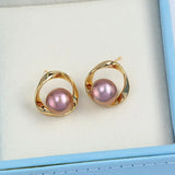 Earrings Base Mountings Settings for Pearls Beads Stones