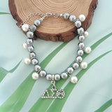Sorority Bracelet - Charming Women's University Greek Alphabet