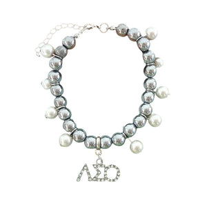 Sorority Bracelet - Charming Women's University Greek Alphabet