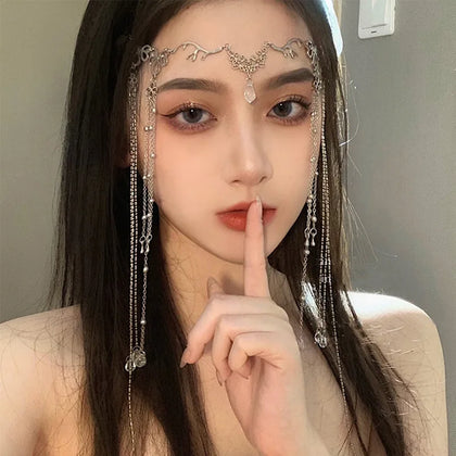 Wedding Hair Chain Tassel Headpiece Hair Accessory