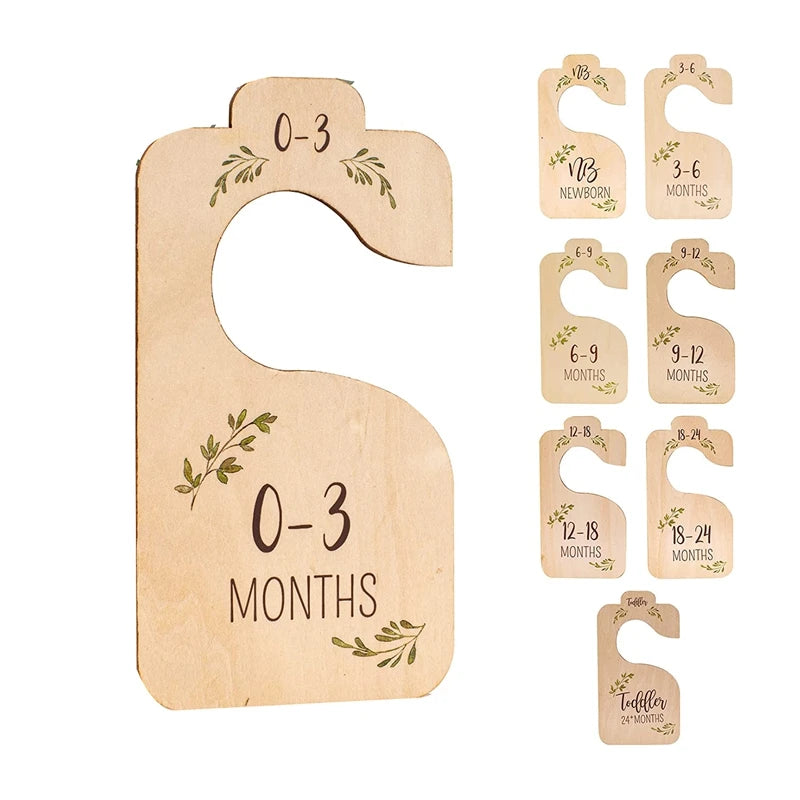 Baby Closet Dividers - Double-Sided Organizer - Newborn to 24 Months