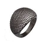 Women's CZ Zircon Wedding Rings - Classic Gold-Color Design