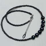 Freshwater Pearl Necklace 2mm and 8-9mm 18INCH