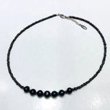 Freshwater Pearl Necklace 2mm and 8-9mm 18INCH