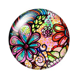 Mixed Round Glass Cabochons for Jewelry Making Findings